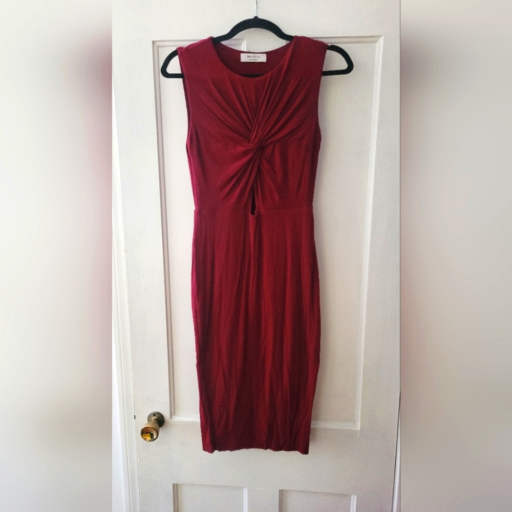 Bailey44 twist front cut out dress